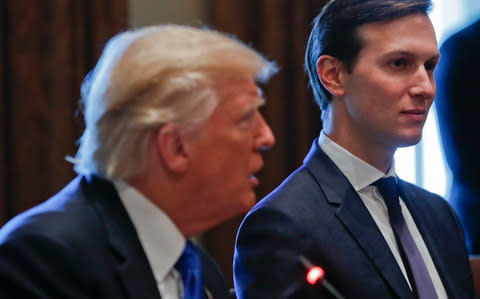 Donald Trump, Jared Kushner - Credit: AP