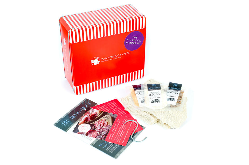 Bacon curing kit, £22