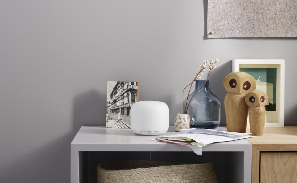 The Nest Wifi System blends beautifully with any decor. (Photo: Google)