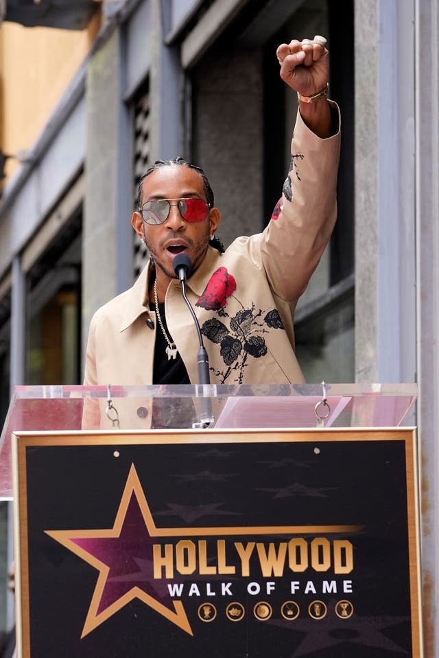 Ludacris Honored with a Star of The Hollywood Walk of Fame