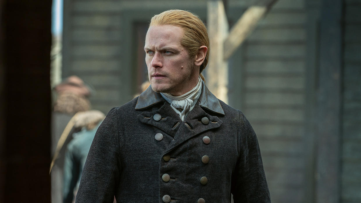  Sam Heughan as Jamie Fraser in Outlander Season 7 