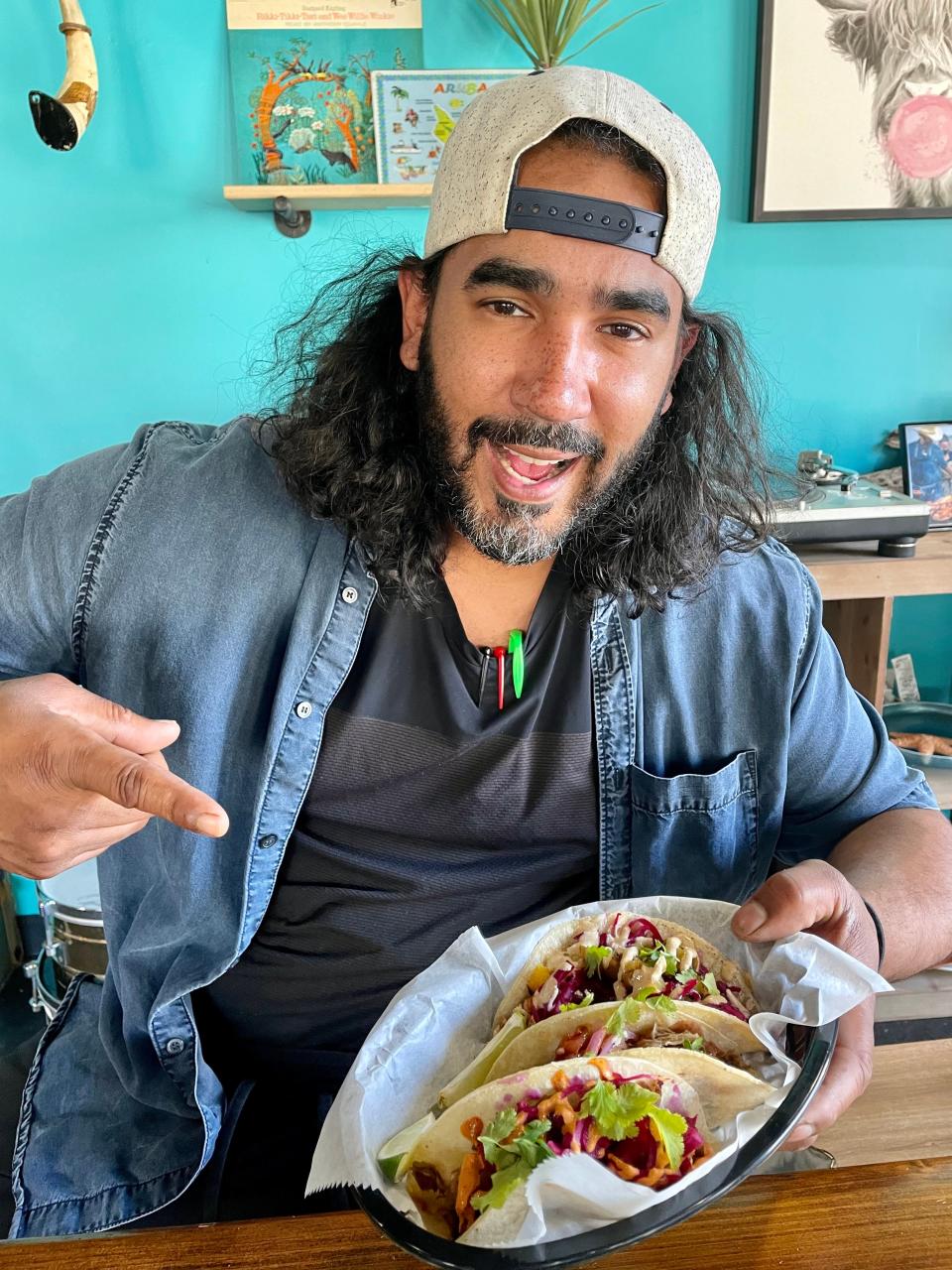 Andrew Mercado, co-owner of Yard Tacos in High Bridge.