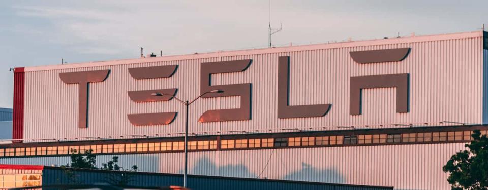 Tesla building