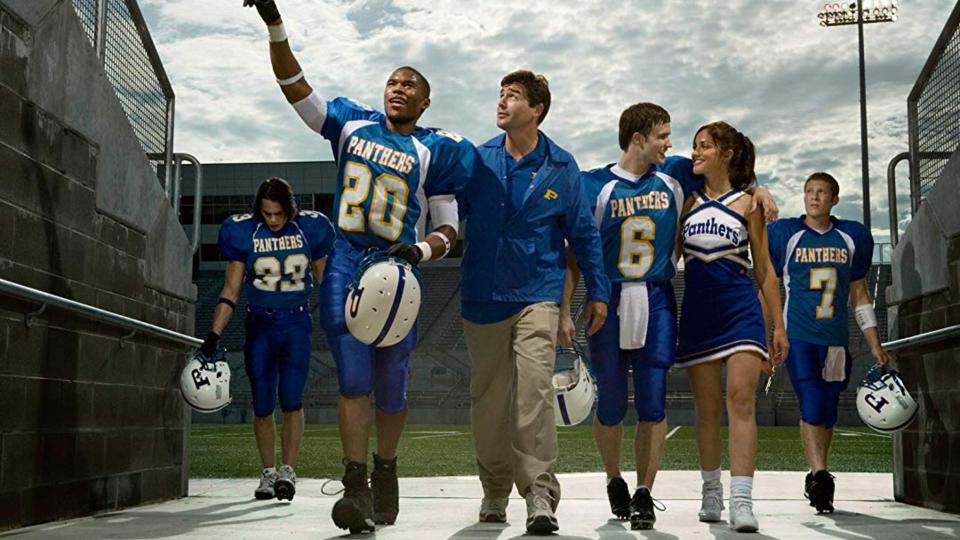 <p> <strong>Years:</strong> 2006-2011  </p> <p> Inspired by both HG Bissinger's non-fiction book and 2004 film of the same name, Friday Night Lights follows a high school football team and the surrounding close-knit community of Dillon. On paper, this seems like a series for either NFL fans or teenagers yearning for a Dawson's Creek-style show. In reality, though, Peter Berg's series is so much more – a heartfelt drama about the struggles of the Taylor family. It's also a coming-of-age tale focused on a group of teenagers, played by now-huge stars Taylor Kitsch, Jesse Plemons, and Michael B. Jordan. <strong>Jacob Stolworthy</strong> </p>