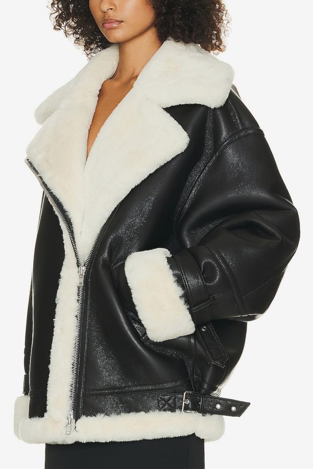 Slopeside Black Long Belted Faux Fur Coat – Club L London - USA