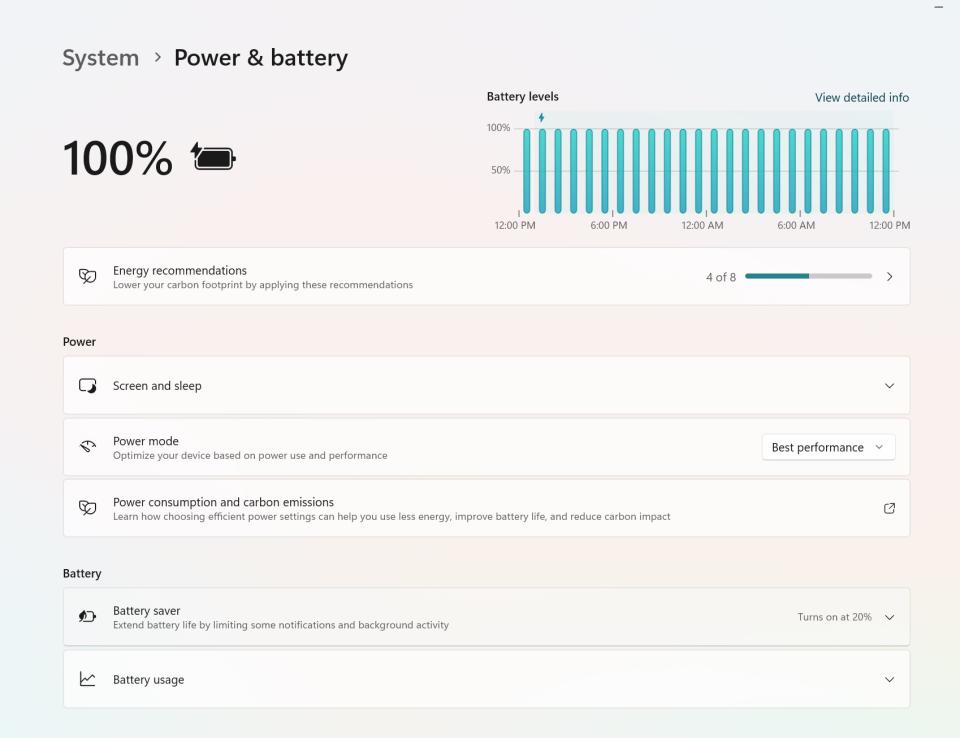 Windows 11 Battery Saver