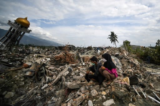 More than a thousand people are still feared missing in the seaside Indonesian city of Palu