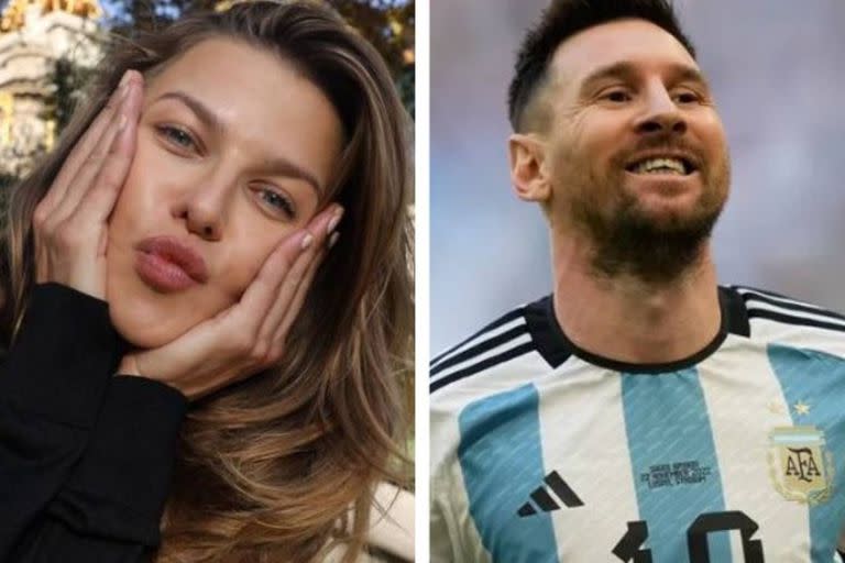 Anna Stachurska, mujer de Robert Lewandowsky, celebó efusivamente el penal que marró Lionel Messi