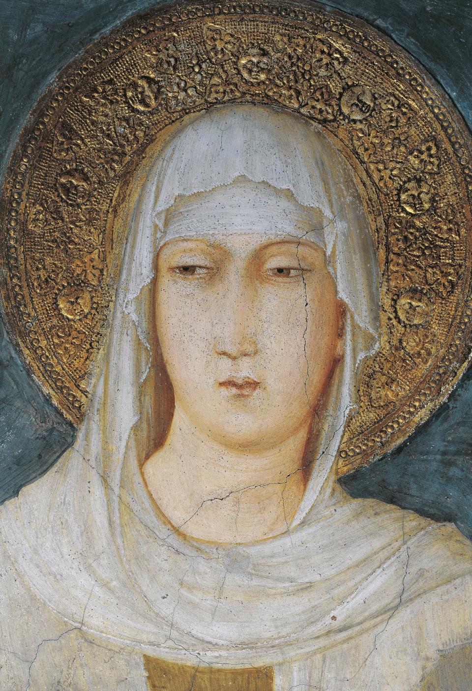 <a href="https://www.ewtn.com/saintsHoly/saints/C/stclareofassisi.asp">Clare of Assisi</a>&nbsp;shunned a life of luxury in her wealthy Italian family to devote herself to the burgeoning order of Francis of Assisi. When her parents promised her hand in marriage to a wealthy man in 1211, Clare fled for the Porziuncola Chapel and was taken in by Francis. She took vows dedicating her life to God, and Francis placed Clare provisionally with the Benedictine nuns of San Paolo. Her family, furious at Clare&rsquo;s secret flight, went there to try to drag her home by force, but Clare was resolute. Clare&rsquo;s piety was so profound that her sister, mother and several other female relatives eventually came to live with her and be her disciples in her convent outside Assisi. The group came to be known as the &ldquo;Poor Clares&rdquo; and walked barefoot, slept on the ground, abstained from meat, and spoke only when necessary. Clare died in 1253 and was <a href="http://www.biography.com/people/st-clare-of-assisi-9249093">canonized</a>&nbsp;two years later by Pope Alexander IV.