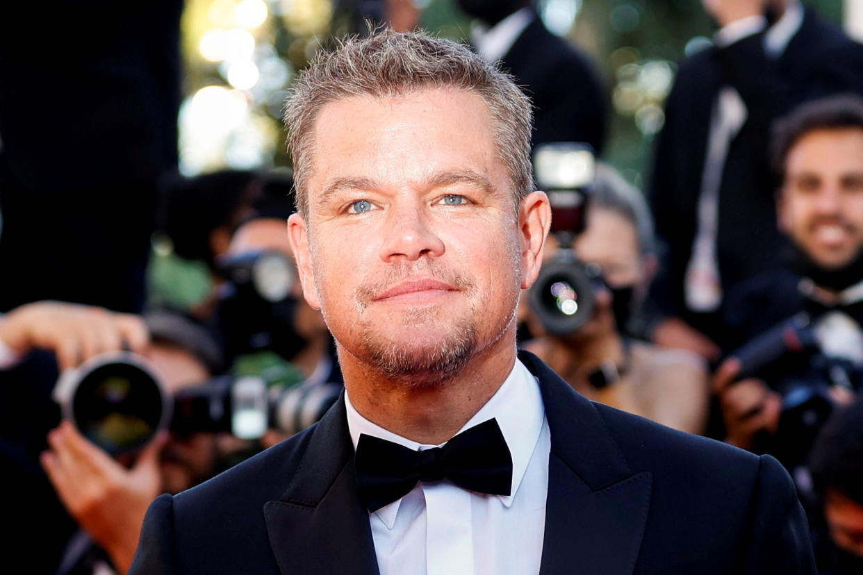 Matt Damon says his family is lucky, all things considered, about what they faced amid the COVID-19 pandemic. 