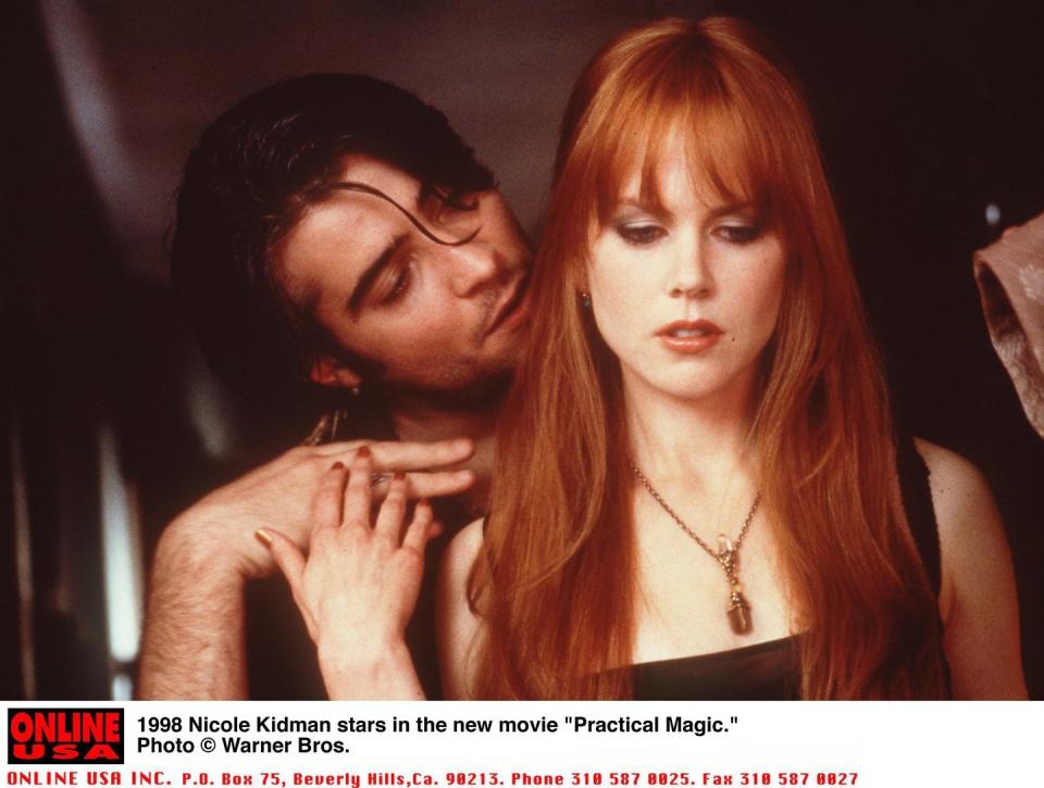 1998 nichole kidman stars in the new movie practical magic