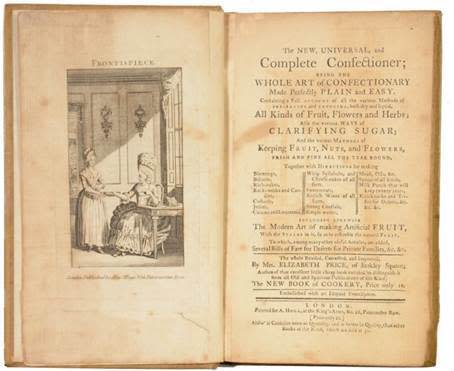 Inside ‘The New Universal and Complete Confectioner’Courtesy of Shapero Rare Books