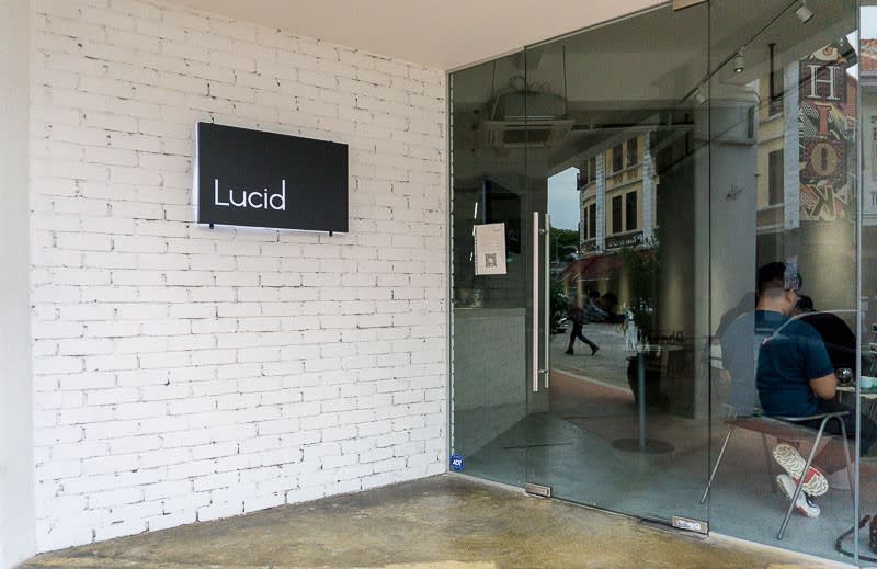 Lucid Cafe closure - Entrance