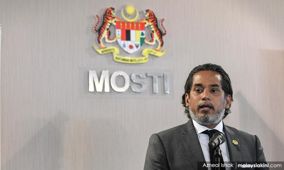 Science, Technology and Innovation Minister Khairy Jamaluddin