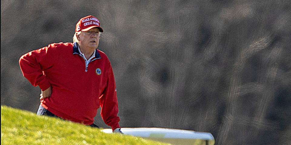 Trump Golfing Virginia 2020