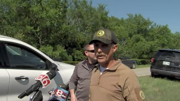 PHOTO: Oklahoma police said they found seven dead bodies in a property, May 1, 2023, in eastern Oklahoma. (KTUL)