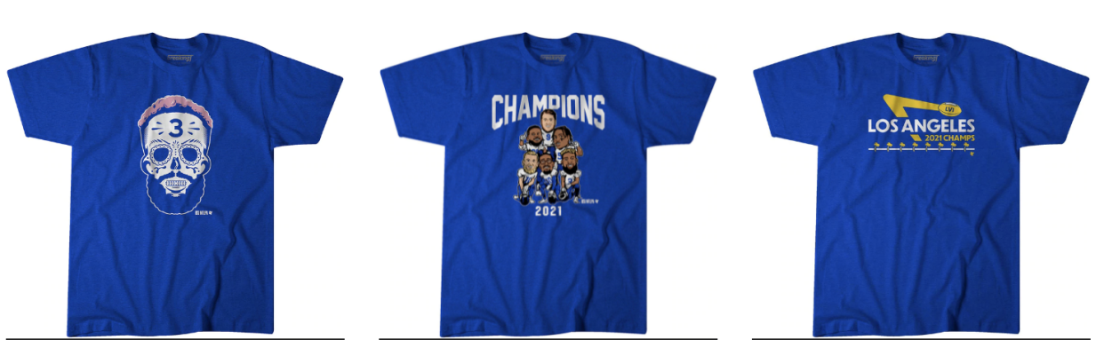 Rams Championship T-Shirts