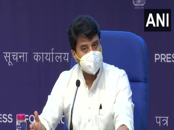 Minister of Civil Aviation Jyotiraditya Scindia (Photo/ANI) 