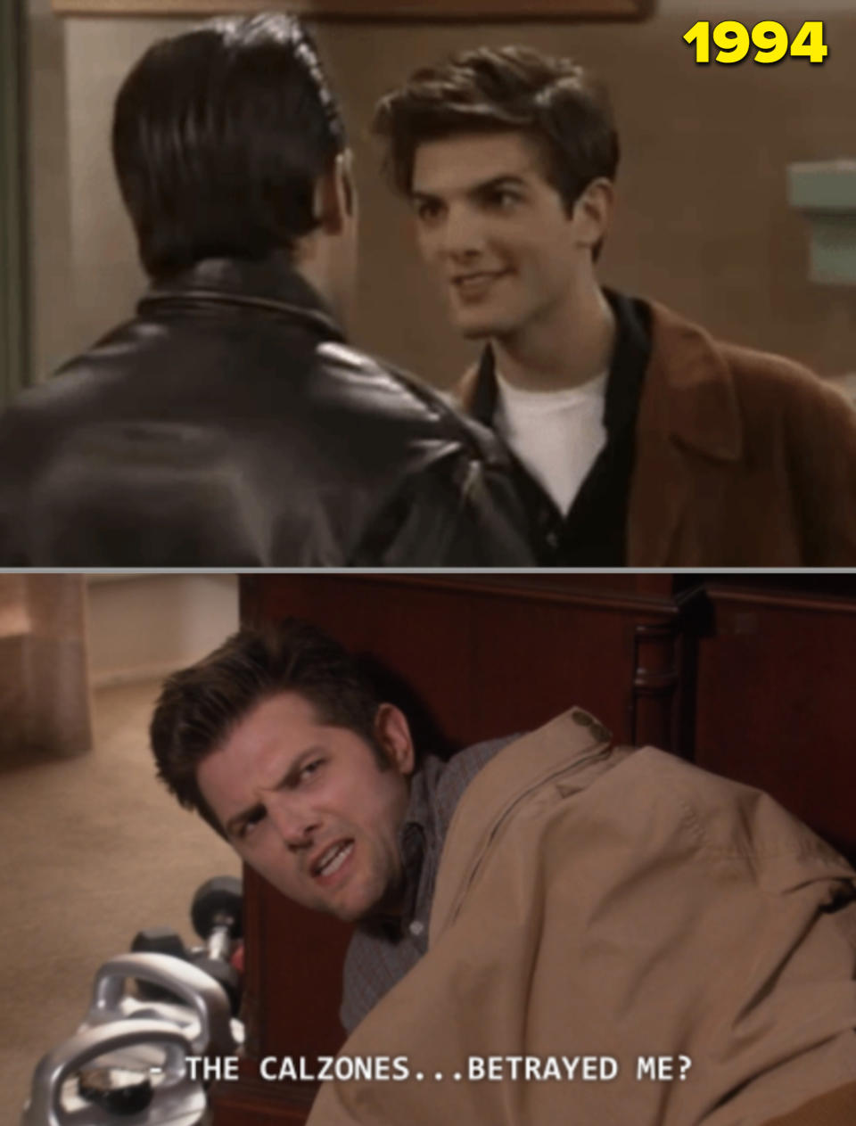 Adam Scott as Griff in "BMW" and Ben on "Parks and Rec"