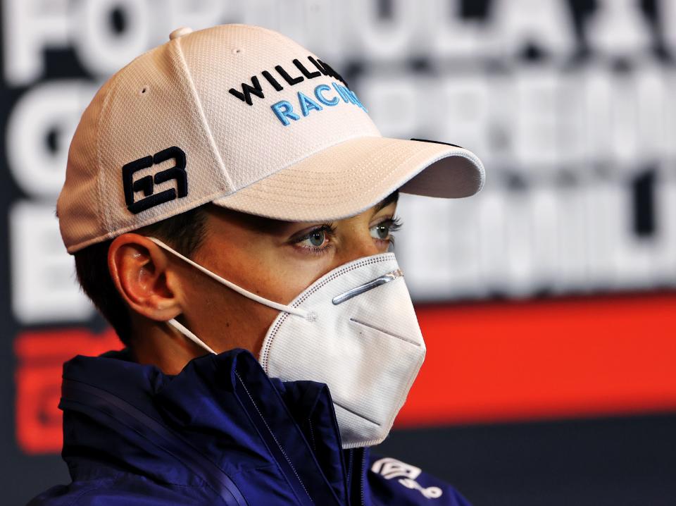 Williams driver George Russell (Getty Images)