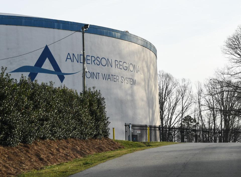 The Anderson Regional Joint Water System on Hunters Trail in Anderson.