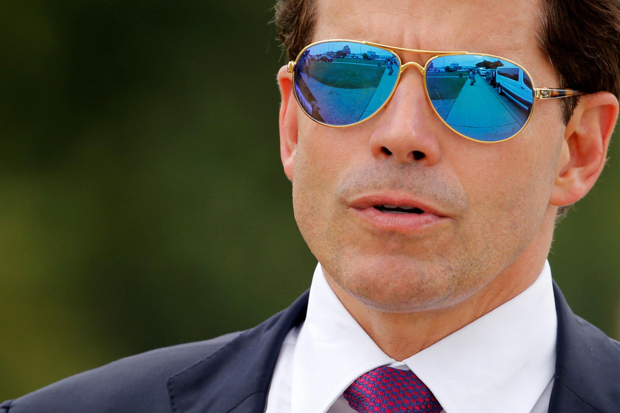 Former White House communications director Anthony Scaramucci. (Photo: Jonathan Ernst/Reuters)