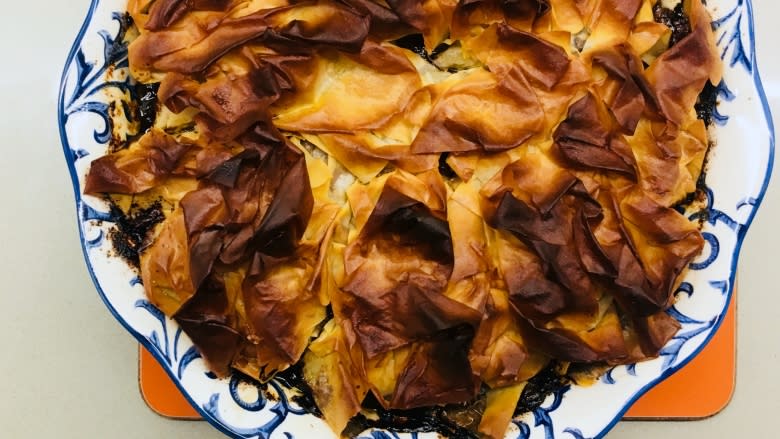 Taste test a savoury Moroccan lamb pie on Pi Day