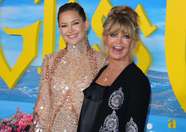 JUAN PABLO RICO/AFP via Getty Images Kate Hudson and Goldie Hawn.