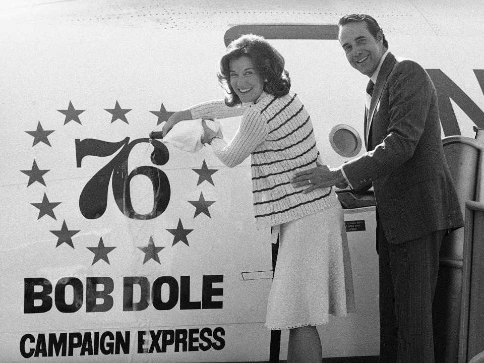 Bob Dole campaign plane