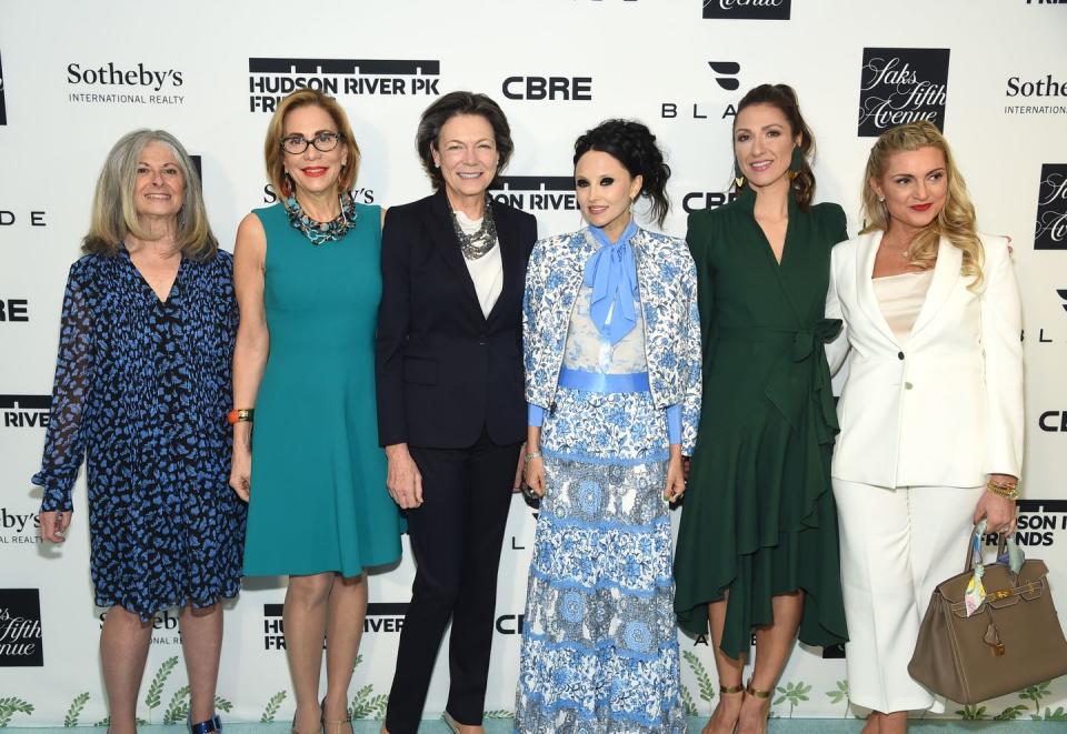 Connie Fishman, Madelyn Wils, Diana Taylor, Stacey Bendet, Lauren Silverstein Netter and Bethany D'Meza