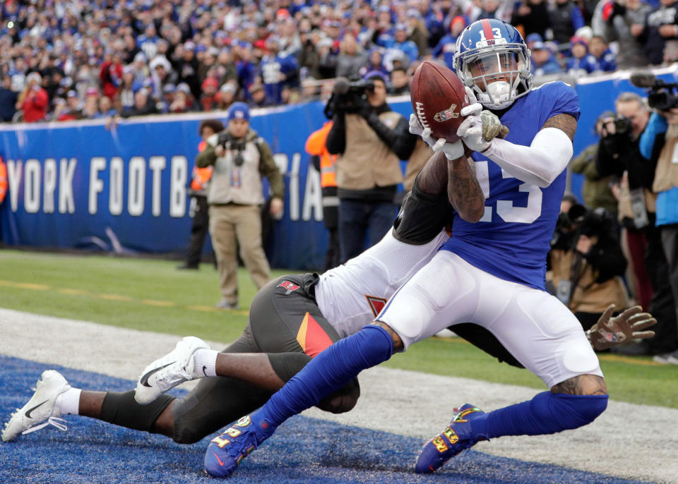 Odell Beckham Jr and the New York Giants are the in-form team in the NFC East