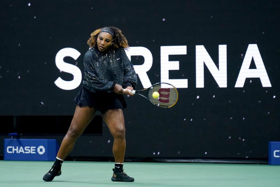 Serena Williams will be back out on Arthur Ashe on Friday (Seth Wenig/AP) (AP)