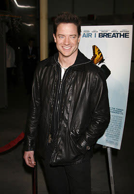 Brendan Fraser at the Los Angeles premiere of THINKFilm's The Air I Breathe