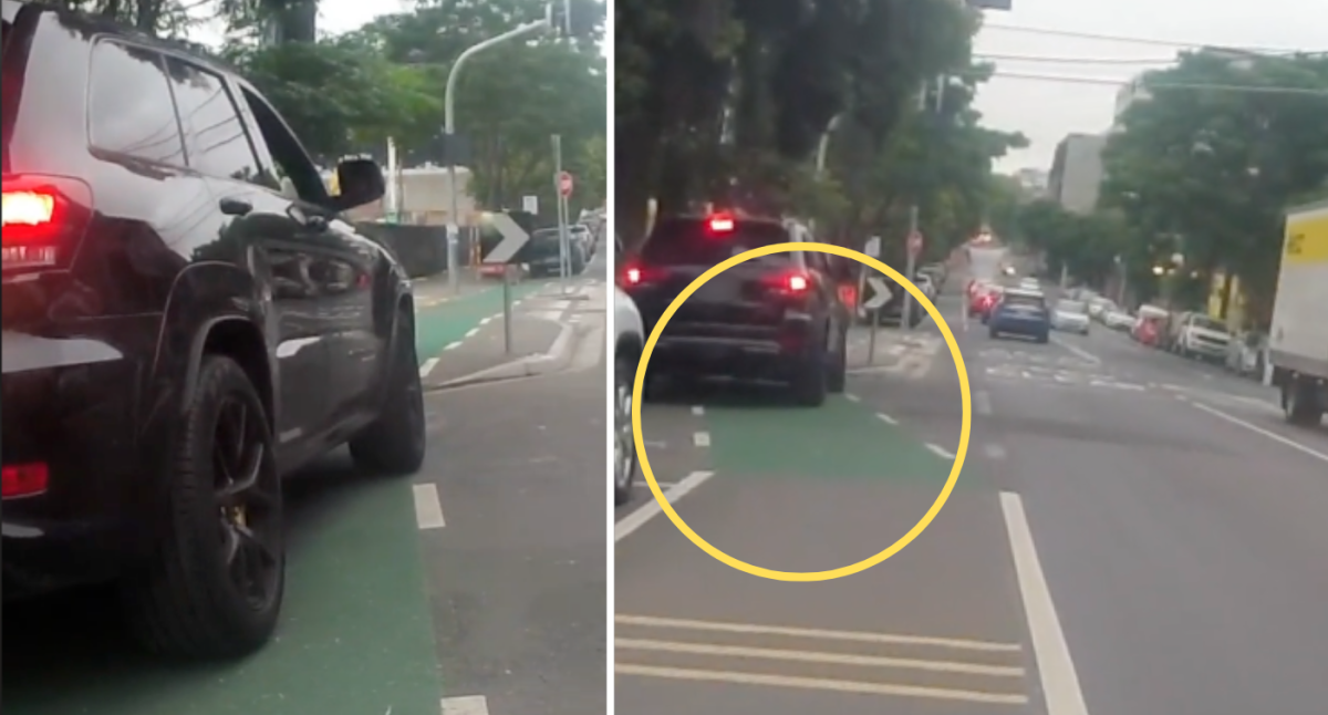 Cyclist's heated exchange with driver over 'deliberate' roadside act:' Serial offender'