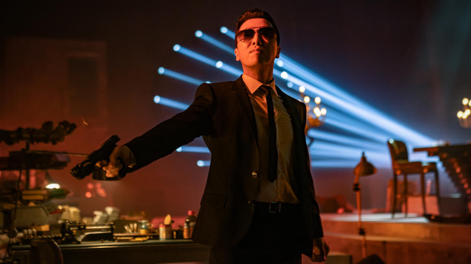 Donnie Yen as Caine in John Wick: Chapter 4