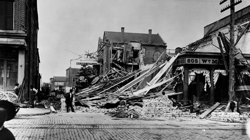 The 1886 earthquake in Charleston is one of the most massive seismic events recorded in Eastern North America, according to <a href="https://earthquake.usgs.gov/earthquakes/eventpage/ushis251/impact">USGS</a>. - John Karl Hillers/U.S. Geological Survey Library