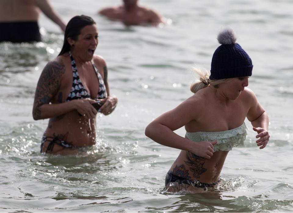 The annual Valentine Plunge to raise funds for Joan Dancy and P.A.L.S., which raises money to support local people with ALS (Lou Gehrig's disease), takes place at Manasquan Beach.       Manasquan, NJSaturday, February 2, 2019