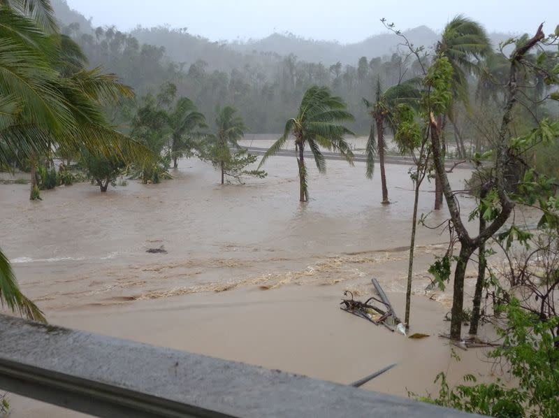 Aftermath of Typhoon Goni in Albay Province