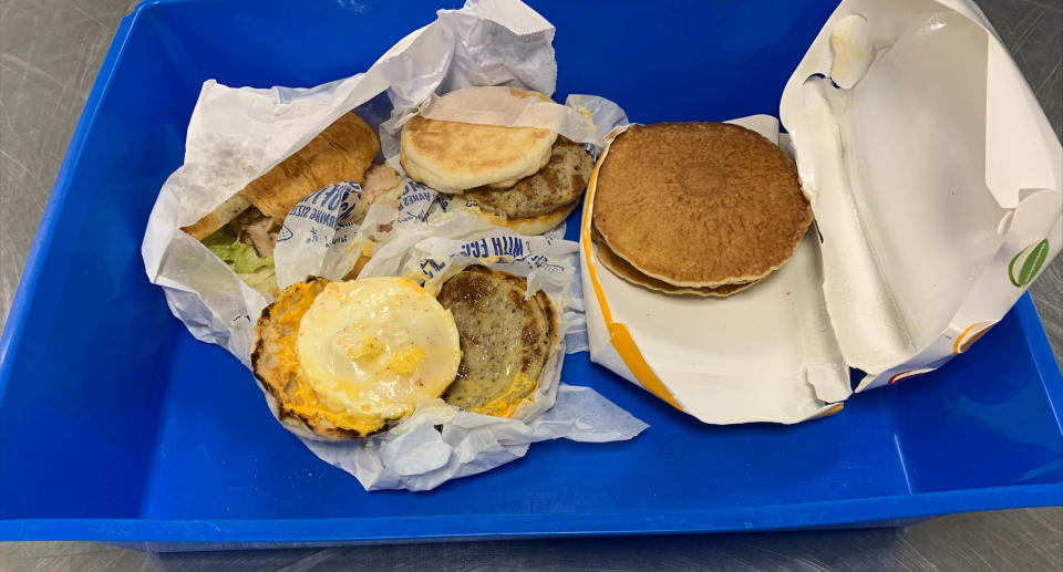 Agriculture Minister Murray Watt described the contraband food as 'the most expensive Maccas meal this passenger will ever have.