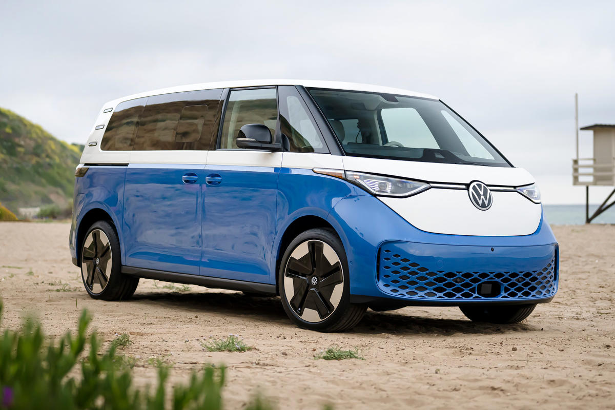 VW unveils the larger ID.Buzz electric van headed to North America