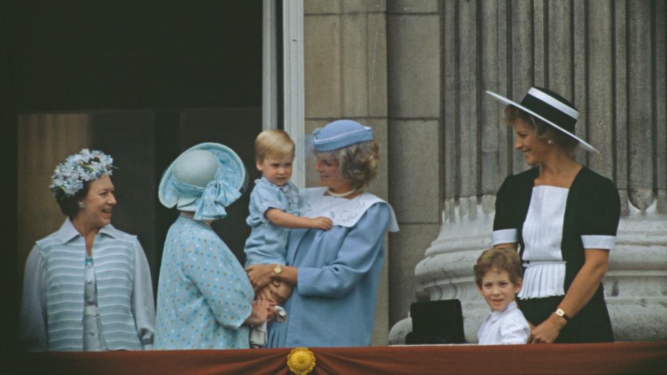 Prince William's first balcony appearance