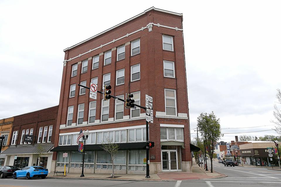 The Essex House senior apartment building is seen here Tuesday, on the corner of East Main and Center streets in Ashland.