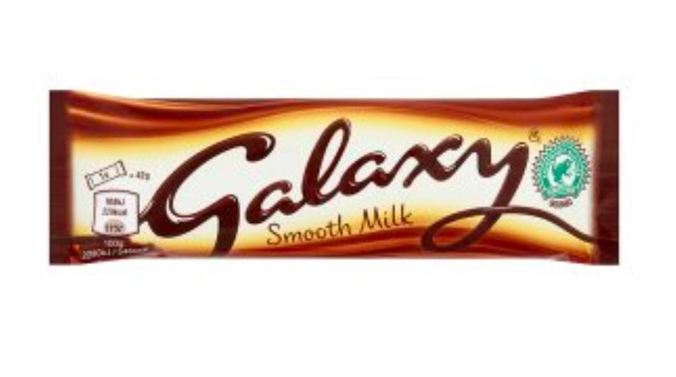 <em>Police say Howden selected a full tray of Galaxy chocolate bars and placed them inside a large black bag (Wikipedia)</em>