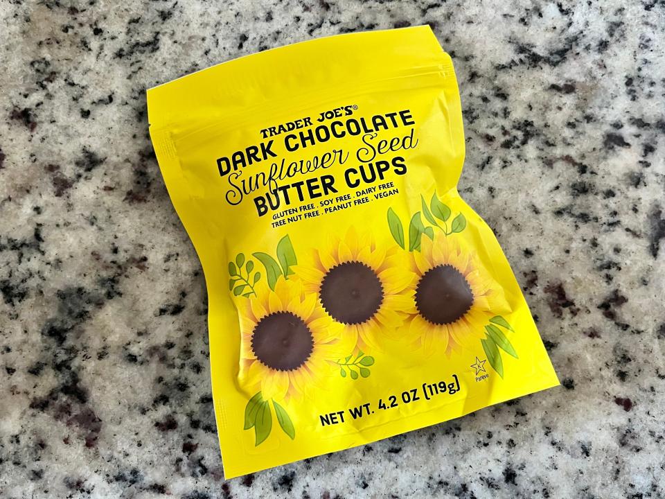 Trader Joe's dark-chocolate sunflower-seed butter cups