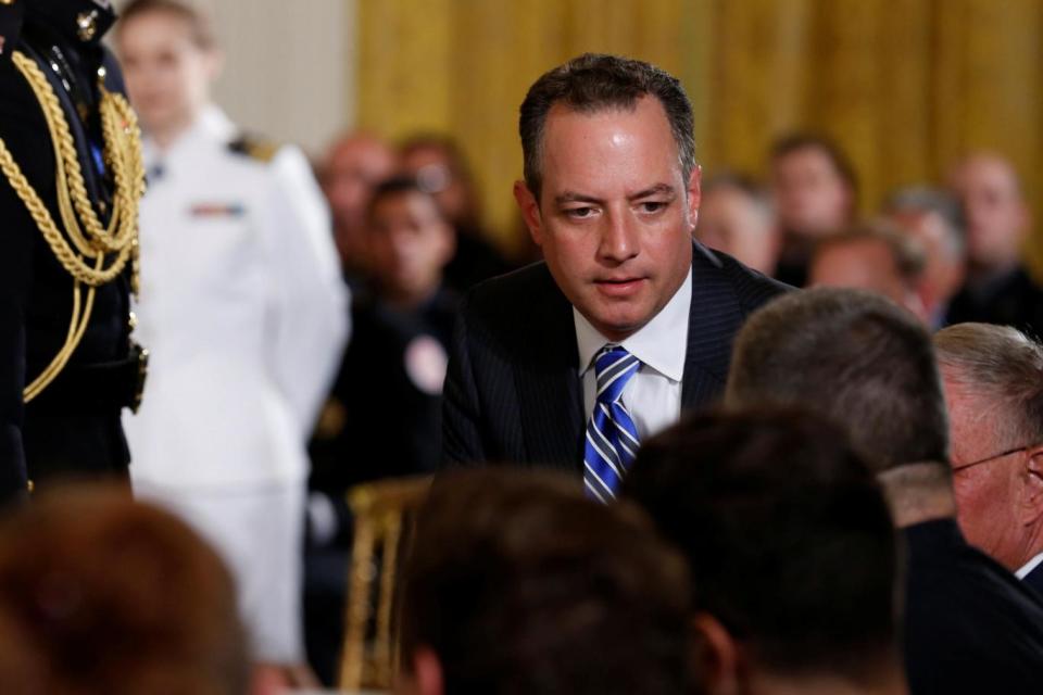 Former White House Chief of Staff Reince Priebus (REUTERS)