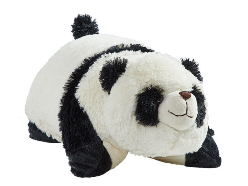 Unfasten its belly and this toy flattens into a pillow! (Photo: Walmart)