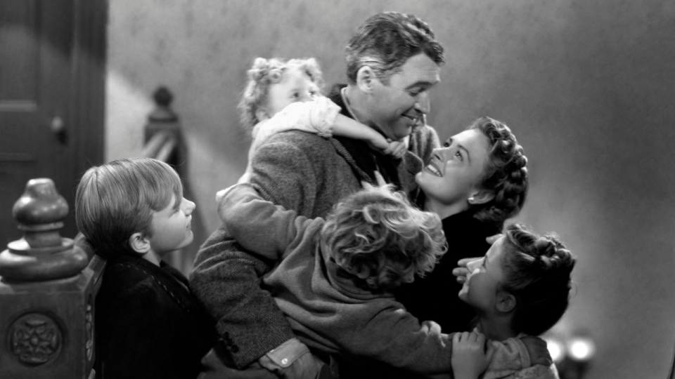 The Bailey Family in It's A Wonderful Life