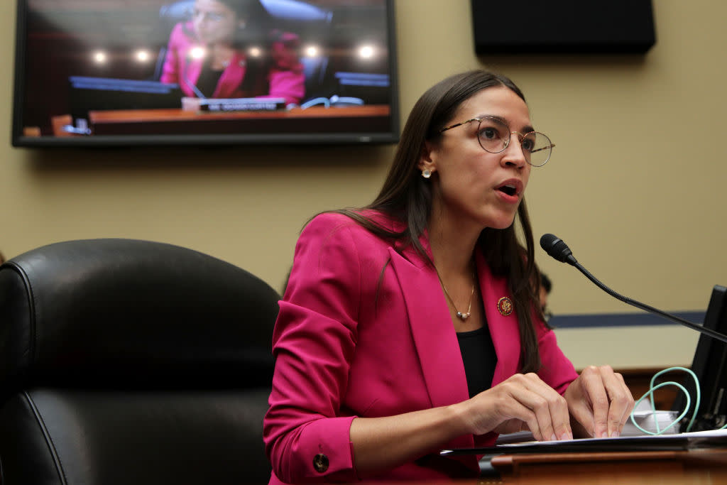 U.S. Rep. Alexandria Ocasio-Cortez (D-NY)  (Photo by Alex Wong/Getty Images)