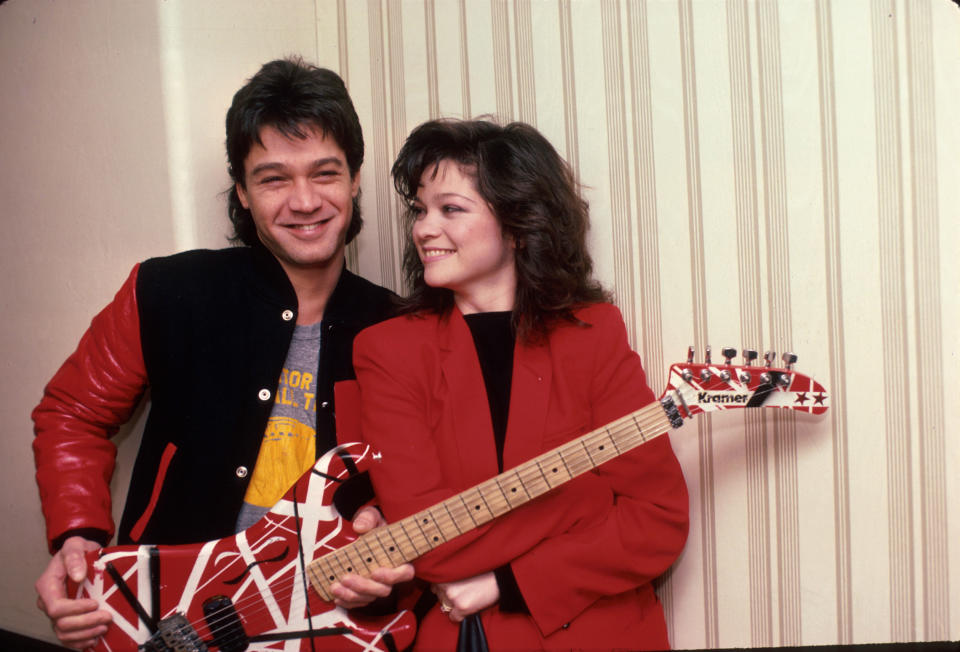 Valerie Bertinelli;Eddie Van Halen [& Wife] (Ann Clifford / The LIFE Picture Collection via Getty Images)