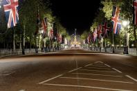 It's oh so quiet..... but not for much longer - Jubilee preparations in The Mall (Picture: Matt_U3OKA)